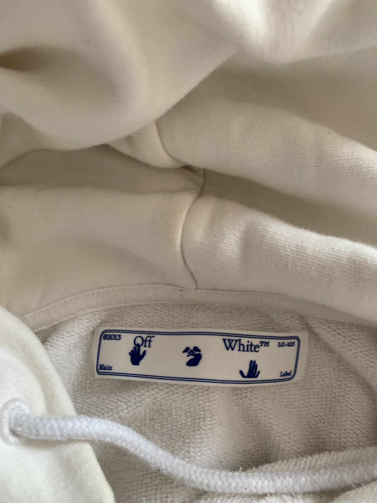 Off-White I support young black business off white hoodie Size US M / EU 48-50 / 2 - 4 Thumbnail