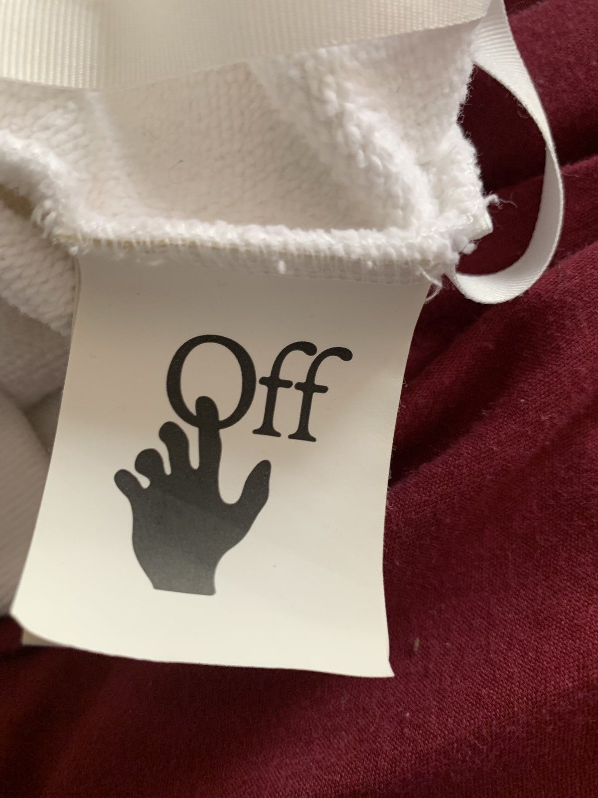 Off-White I support young black business off white hoodie Size US M / EU 48-50 / 2 - 5 Thumbnail