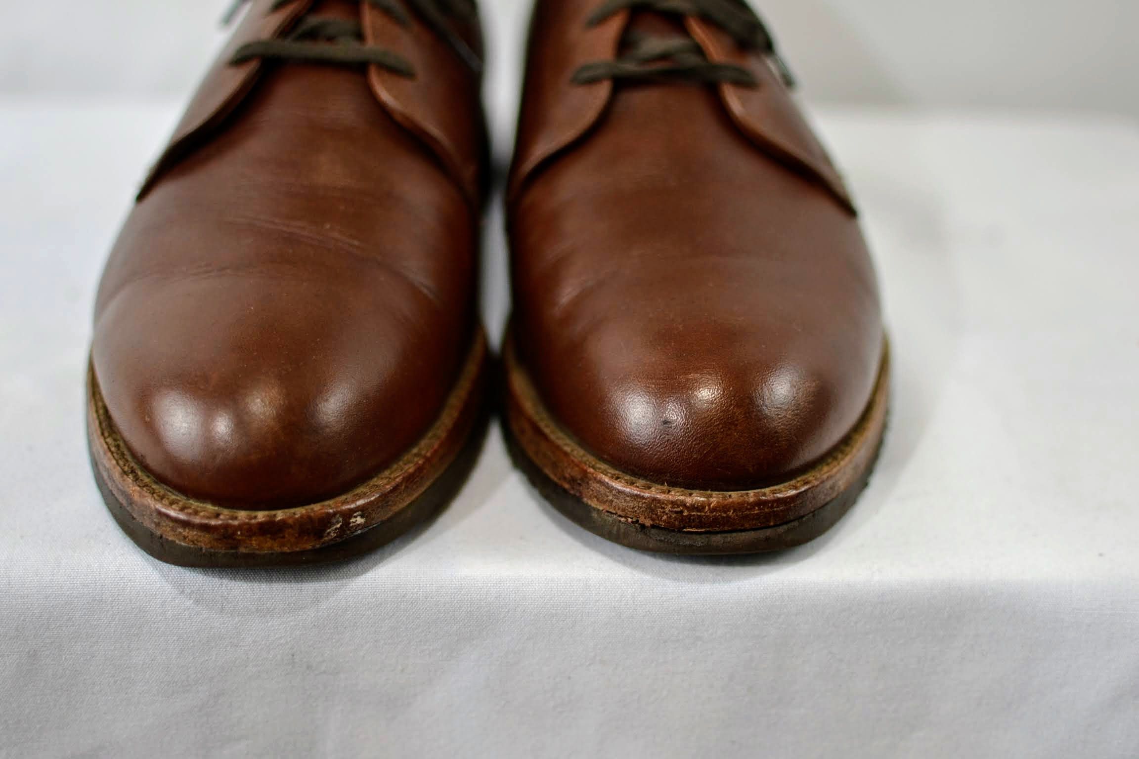 Dack's Made Canada Brown Leather Chukka Boots Vibram Gumsole 10.5 Size US 10.5 / EU 43-44 - 3 Thumbnail