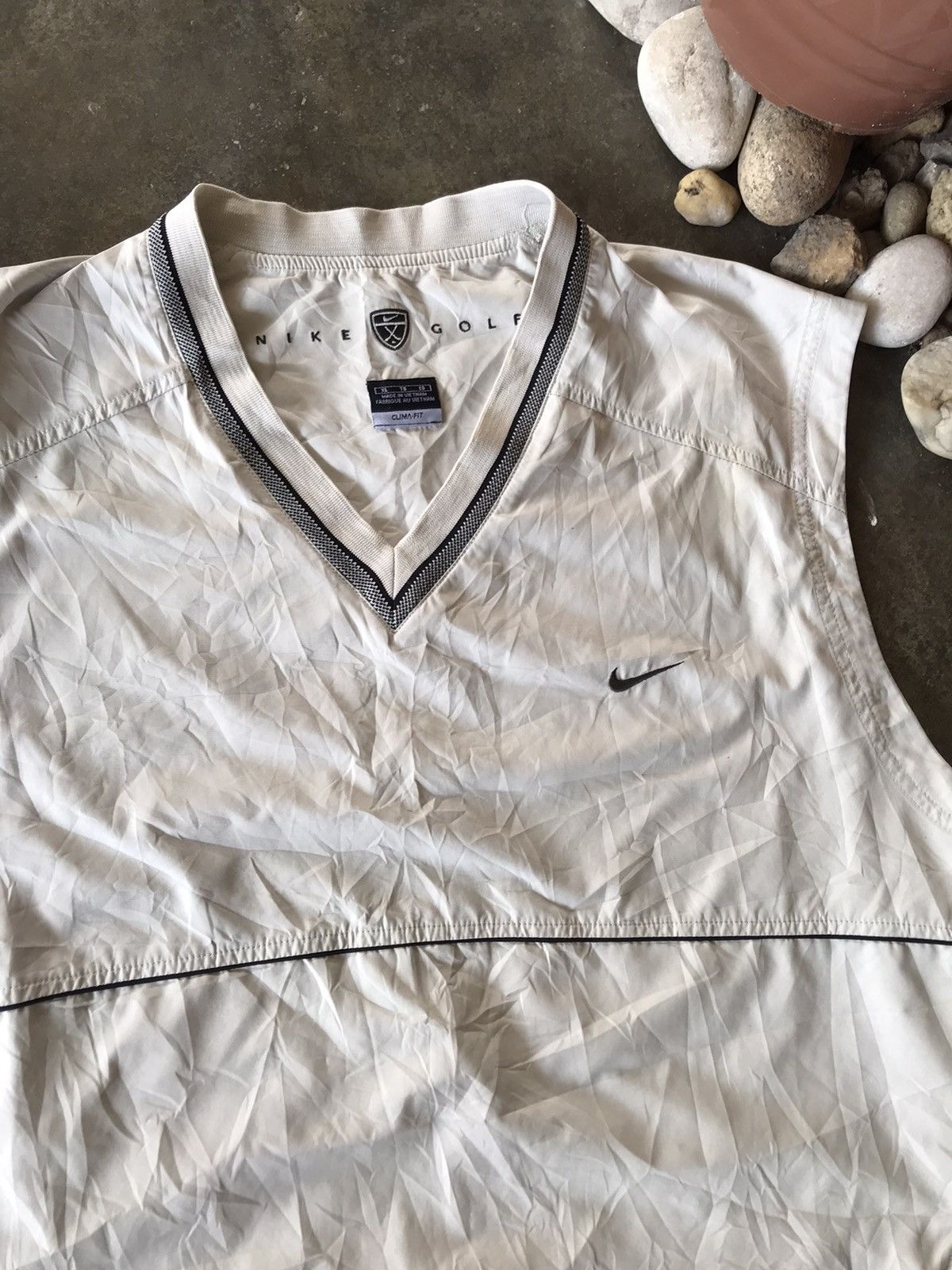 Nike VINTAGE NIKE Golf Light Vest V Neck 🔥 Size US XL / EU 56 / 4 - 5 Thumbnail