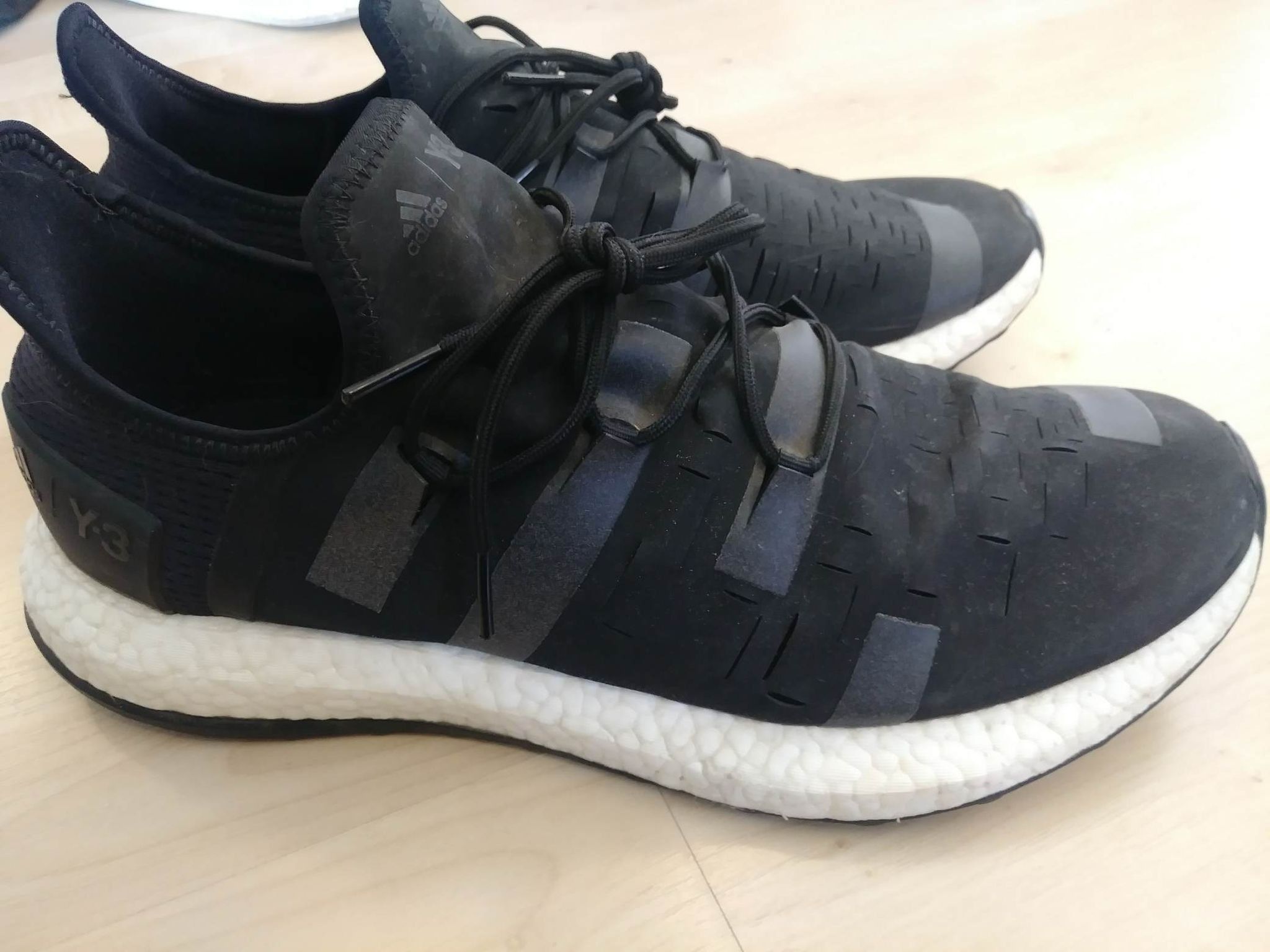 Adidas Y-3 Sport Approach Low Boost Reflective Sneakers Size US 10.5 / EU 43-44 - 2 Thumbnail