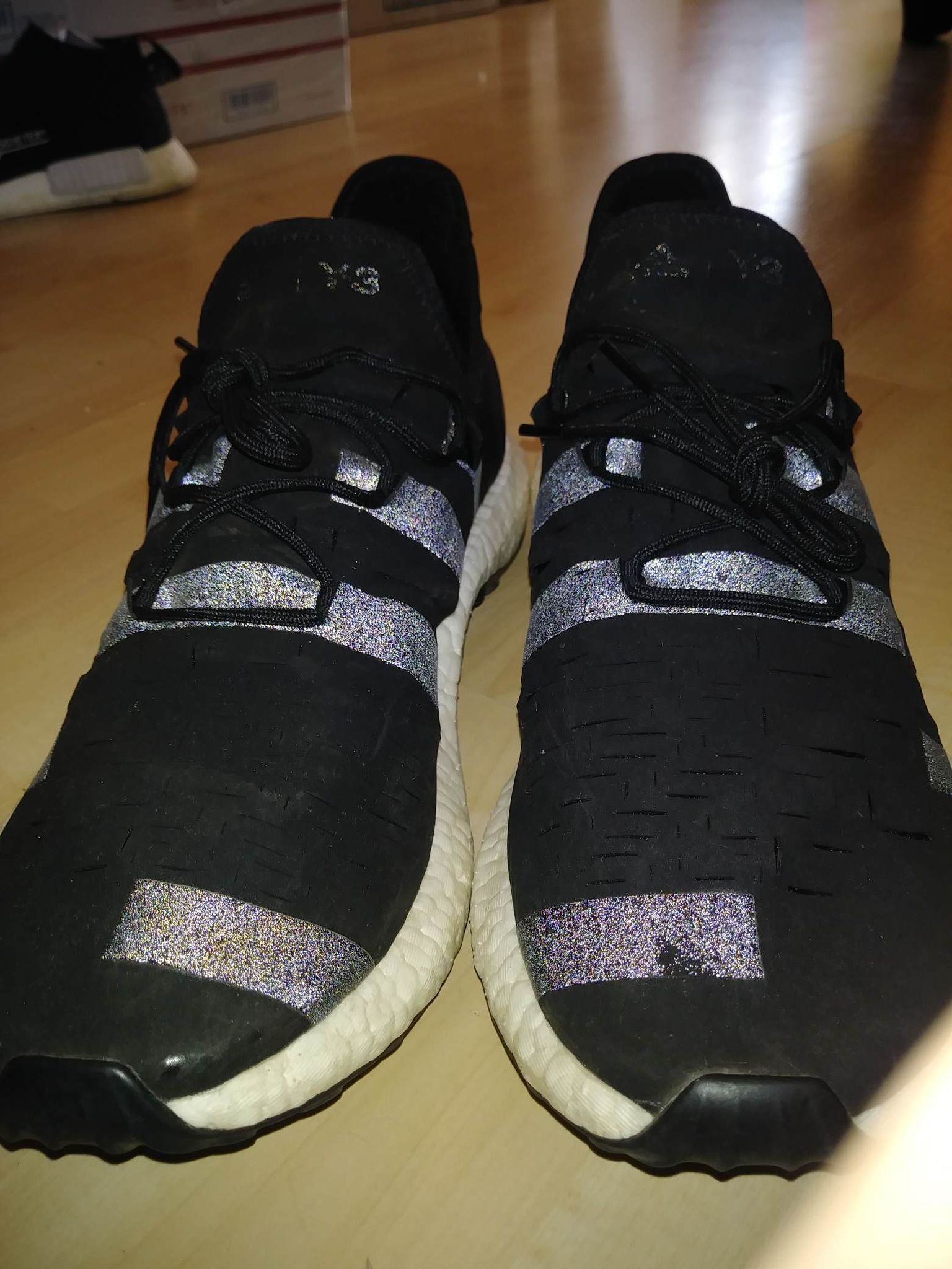 Adidas Y-3 Sport Approach Low Boost Reflective Sneakers Size US 10.5 / EU 43-44 - 4 Thumbnail