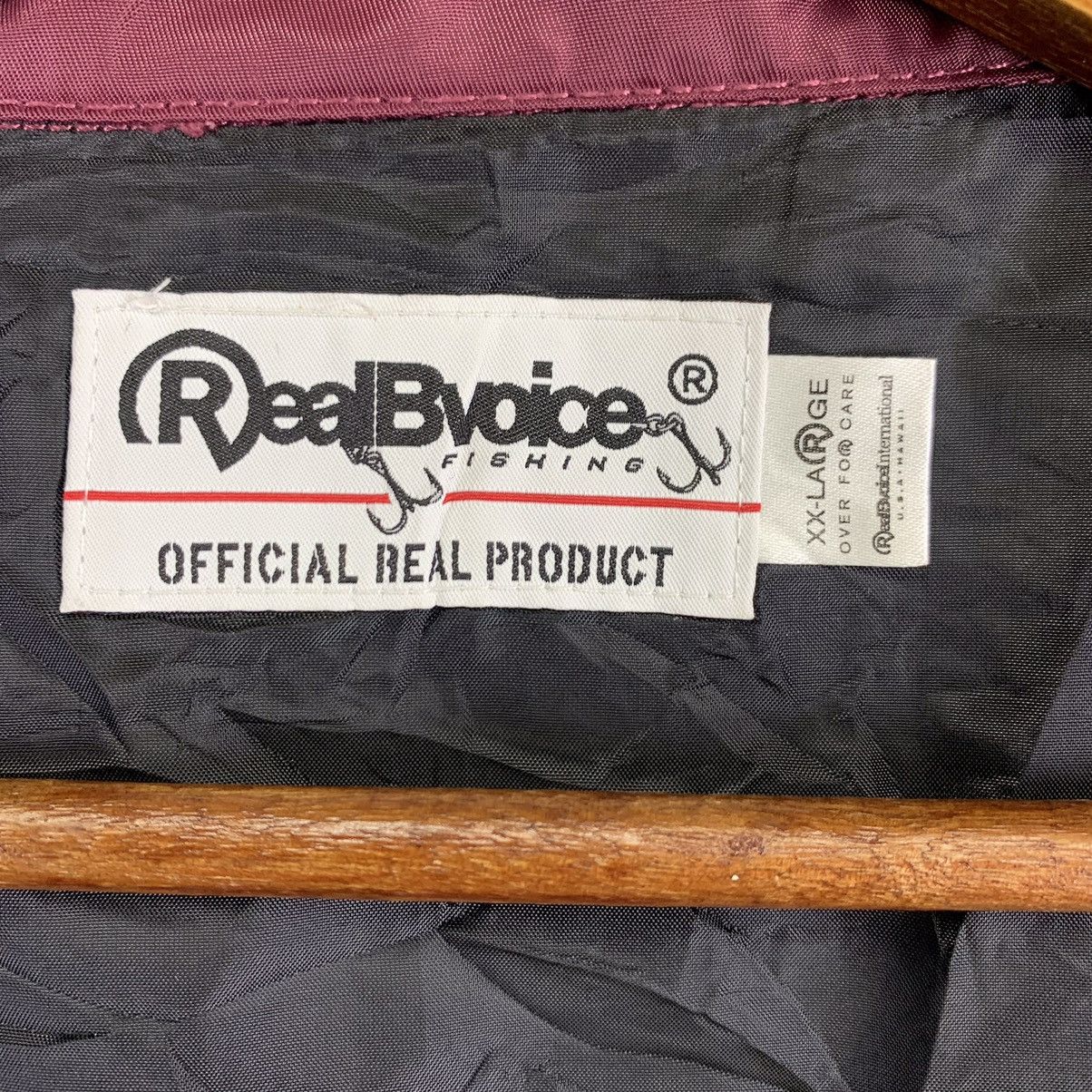 Japanese Brand Real B Voice Fishing Embroidery Spellout Light Jacket Size US XL / EU 56 / 4 - 8 Thumbnail