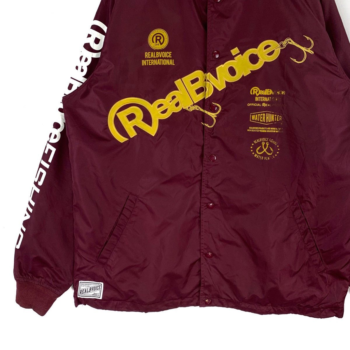 Japanese Brand Real B Voice Fishing Embroidery Spellout Light Jacket Size US XL / EU 56 / 4 - 4 Thumbnail