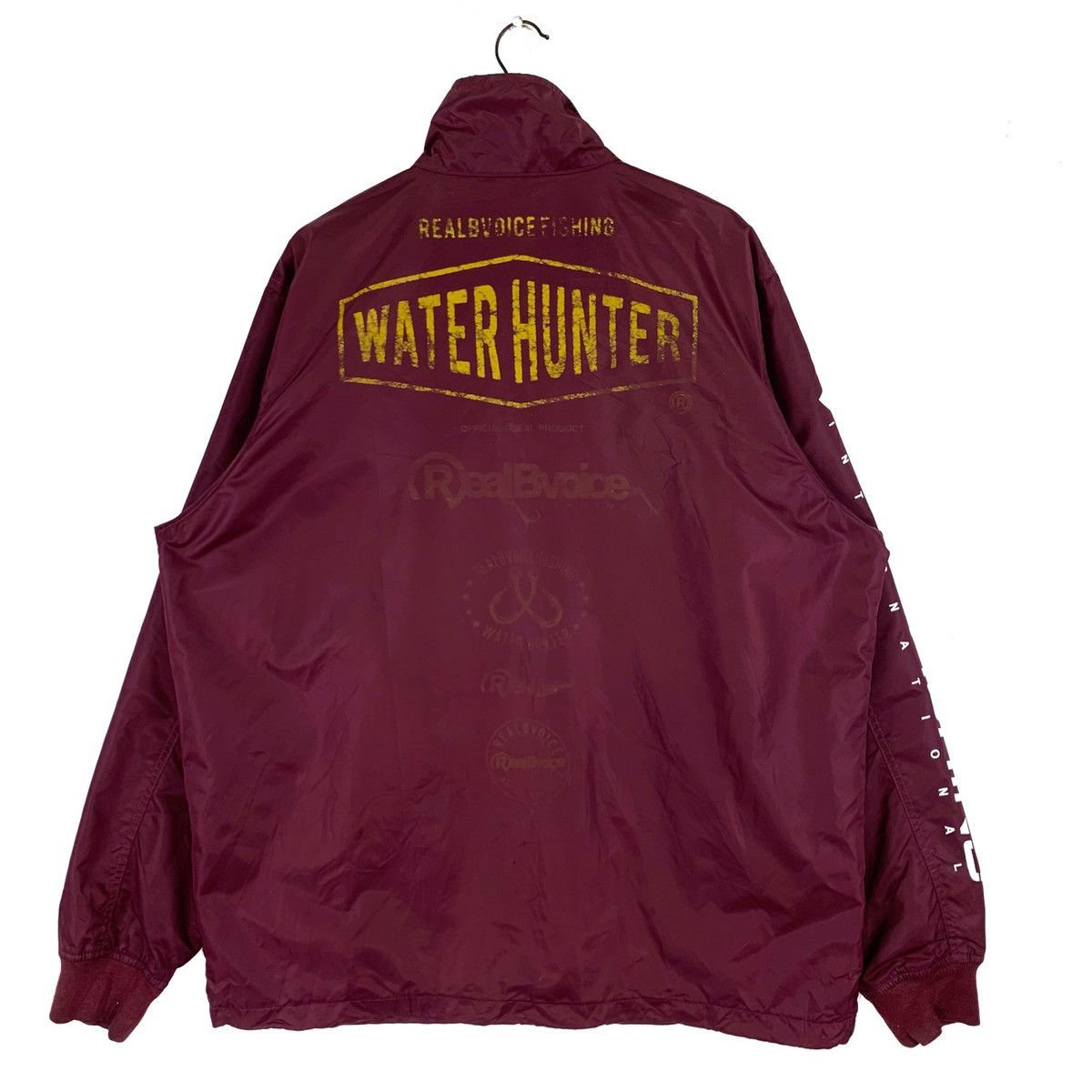Japanese Brand Real B Voice Fishing Embroidery Spellout Light Jacket Size US XL / EU 56 / 4 - 7 Thumbnail