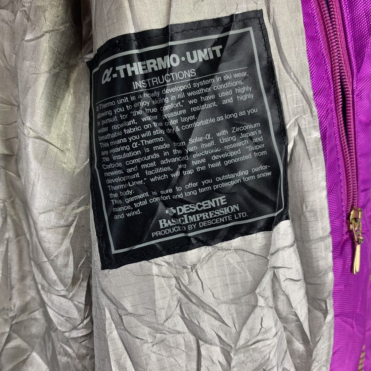 Descente Vintage Descente Hoodie Ski Snow Jacket Size US L / EU 52-54 / 3 - 9 Thumbnail