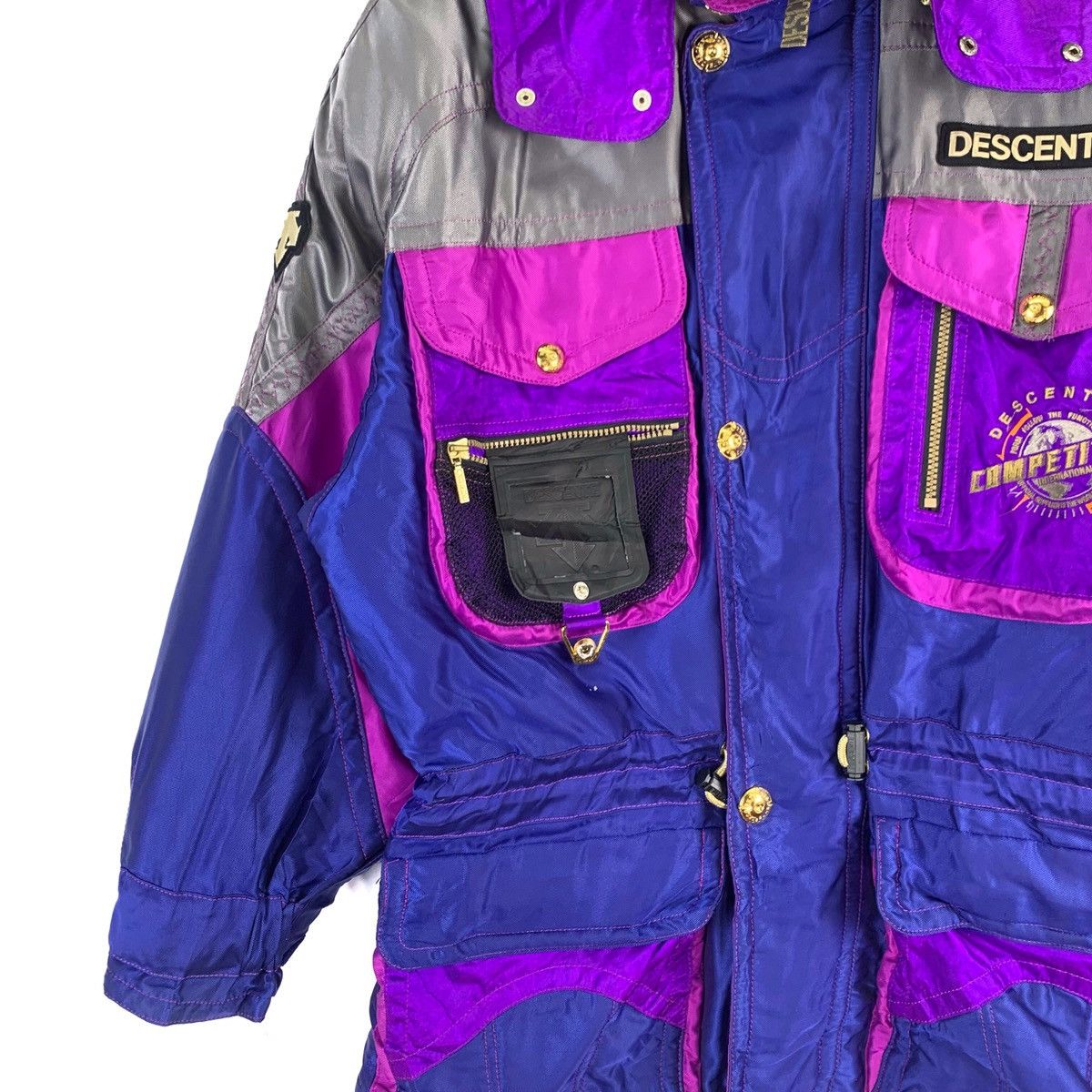 Descente Vintage Descente Hoodie Ski Snow Jacket Size US L / EU 52-54 / 3 - 4 Thumbnail