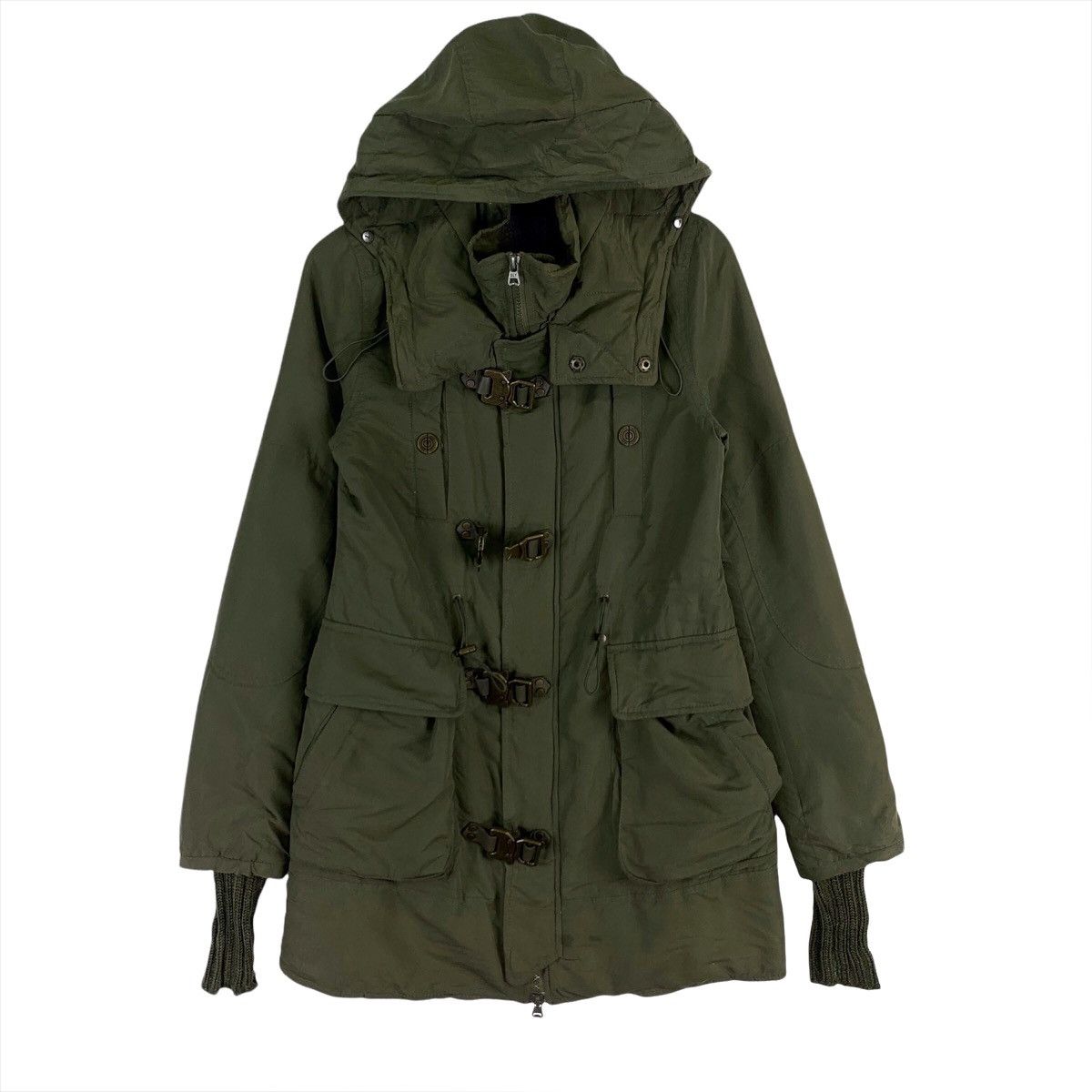 Japanese Brand Vintage Military Sly Hoodie Tactical Jacket Size US L / EU 52-54 / 3 - 1 Thumbnail