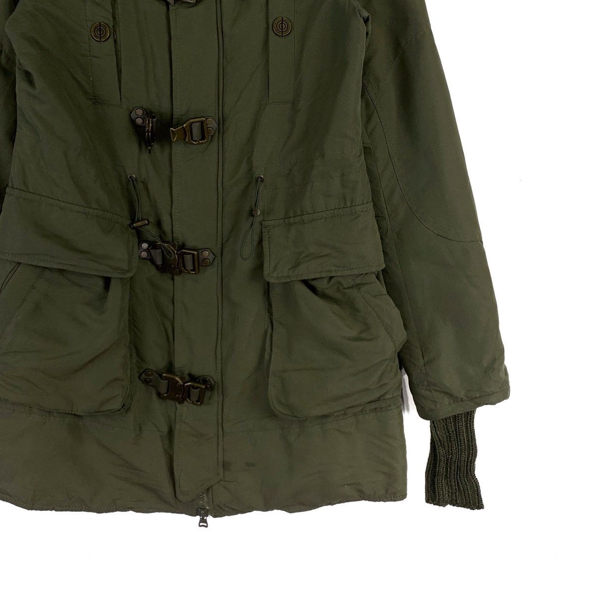 Japanese Brand Vintage Military Sly Hoodie Tactical Jacket Size US L / EU 52-54 / 3 - 3 Thumbnail