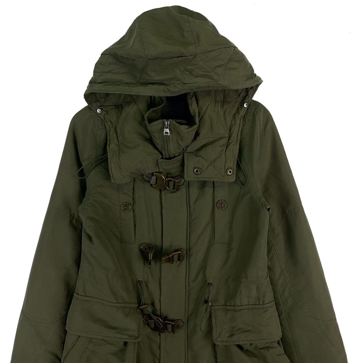Japanese Brand Vintage Military Sly Hoodie Tactical Jacket Size US L / EU 52-54 / 3 - 2 Thumbnail