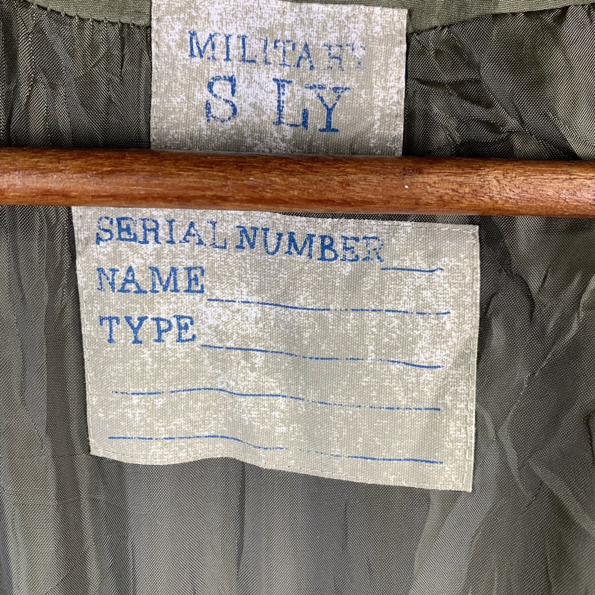 Japanese Brand Vintage Military Sly Hoodie Tactical Jacket Size US L / EU 52-54 / 3 - 7 Thumbnail