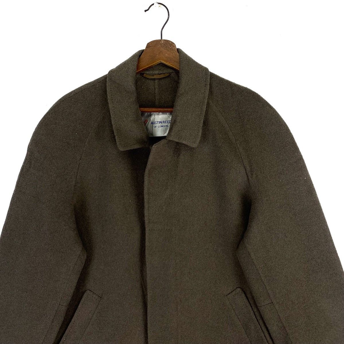 Austin Reed Austin Reed Of London Overcoat Wool Jacket Size US L / EU 52-54 / 3 - 3 Thumbnail