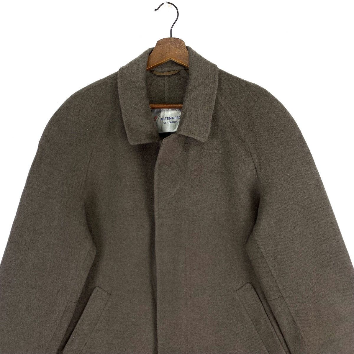 Austin Reed Austin Reed Of London Overcoat Wool Jacket Size US L / EU 52-54 / 3 - 6 Thumbnail