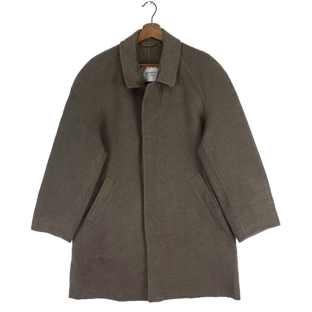 Austin Reed Austin Reed Of London Overcoat Wool Jacket Size US L / EU 52-54 / 3 - 5 Thumbnail