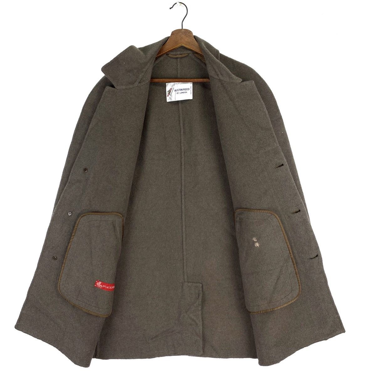 Austin Reed Austin Reed Of London Overcoat Wool Jacket Size US L / EU 52-54 / 3 - 8 Thumbnail