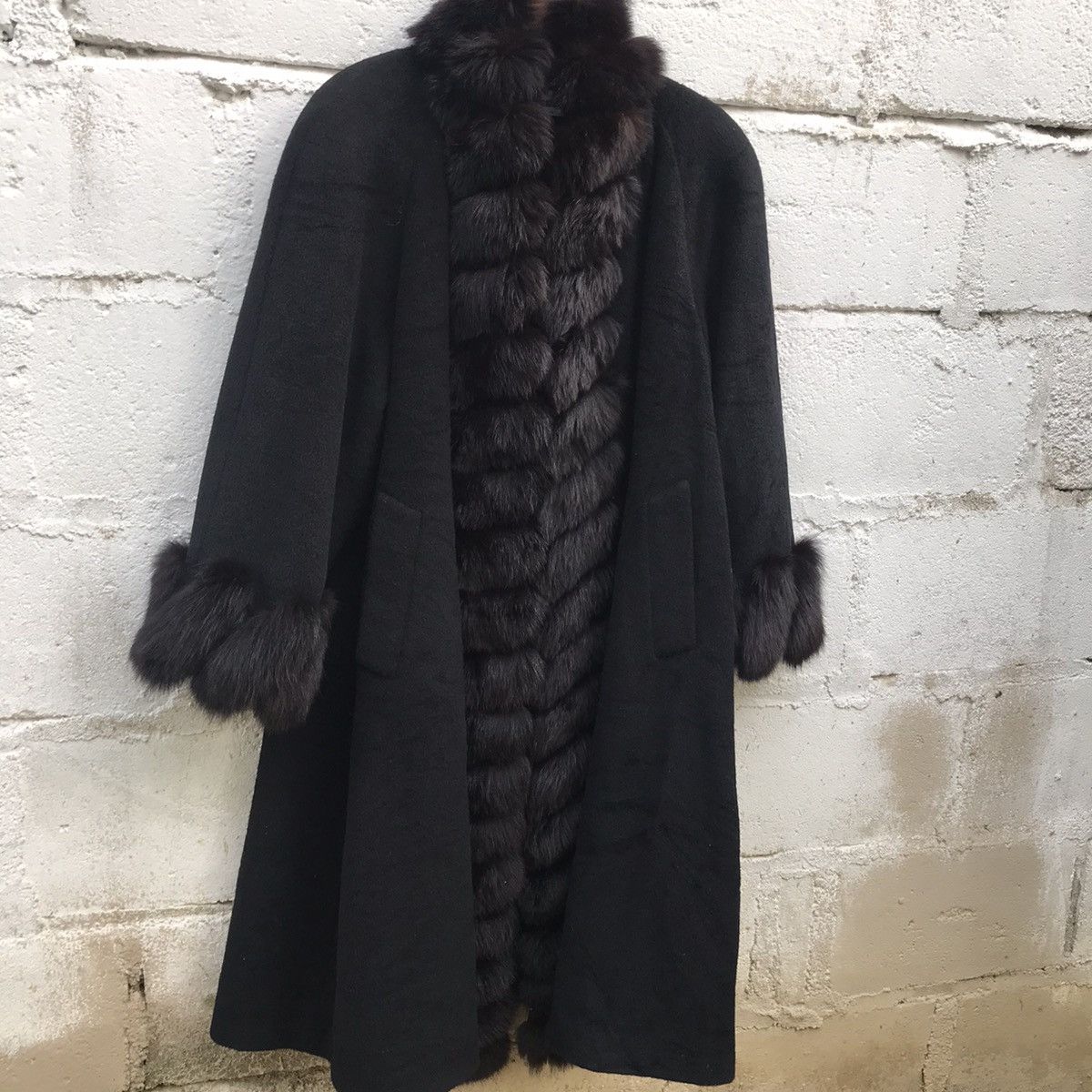Other Luxury Made In Italy Ghita Long Coat Size L / US 10 / IT 46 - 2 Thumbnail