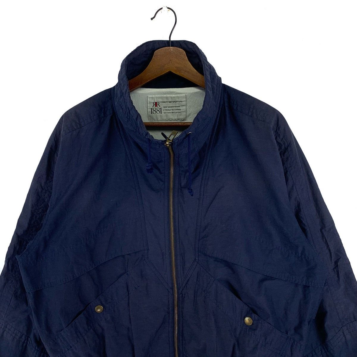 Cerruti 1881 Cerruti 1881 Sport Biella Italy Zipper Windbreaker Jacket Size US L / EU 52-54 / 3 - 2 Thumbnail