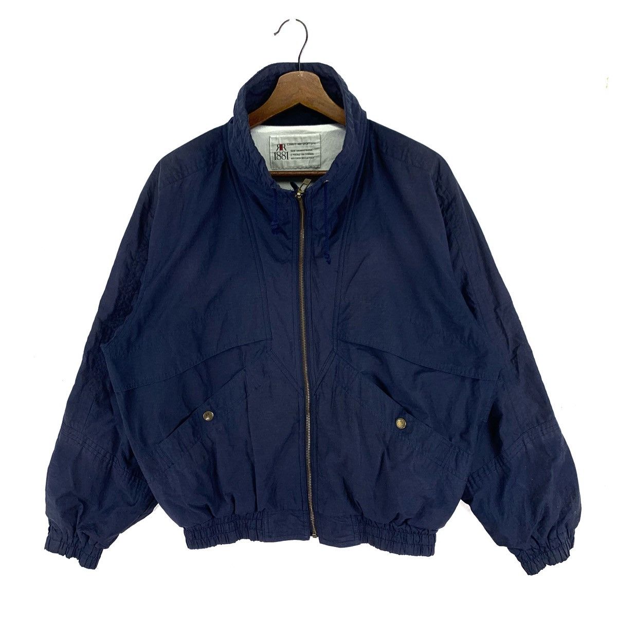 Cerruti 1881 Cerruti 1881 Sport Biella Italy Zipper Windbreaker Jacket Size US L / EU 52-54 / 3 - 1 Thumbnail