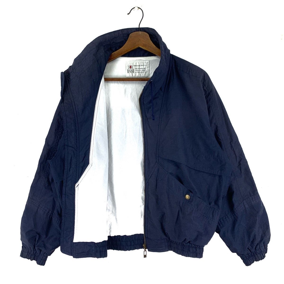 Cerruti 1881 Cerruti 1881 Sport Biella Italy Zipper Windbreaker Jacket Size US L / EU 52-54 / 3 - 4 Thumbnail