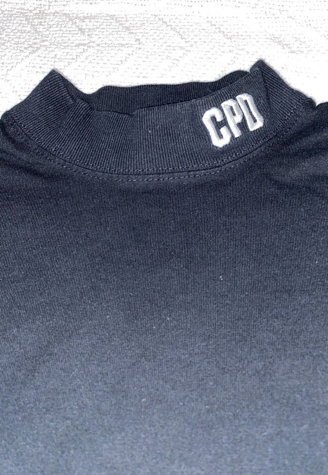 Vintage Long Sleeve Mock Neck Tee - CPD Size US L / EU 52-54 / 3 - 2 Thumbnail