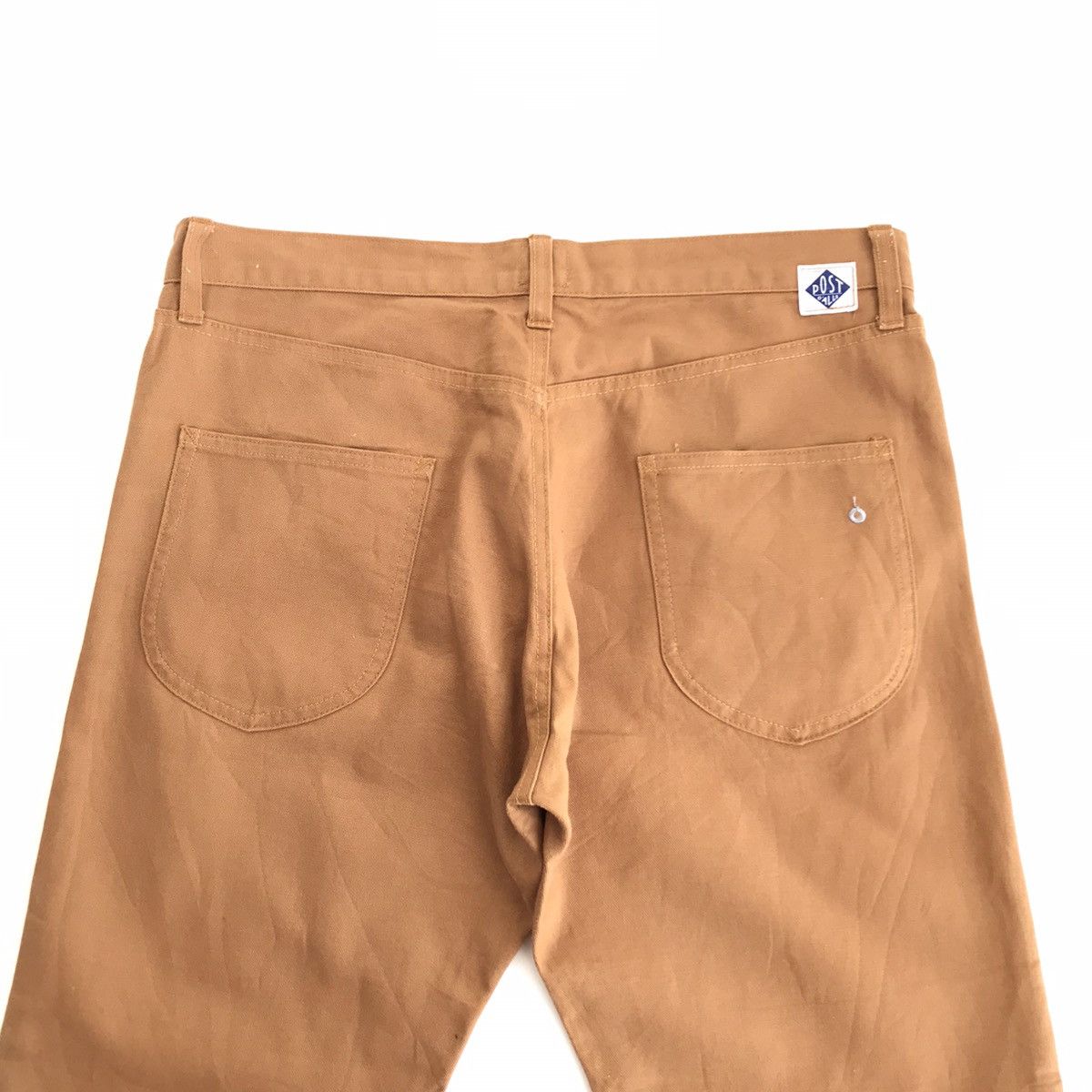 Post Overalls Post Overalls Khaki Cotton Canvas Pants Size US 36 / EU 52 - 13 Thumbnail
