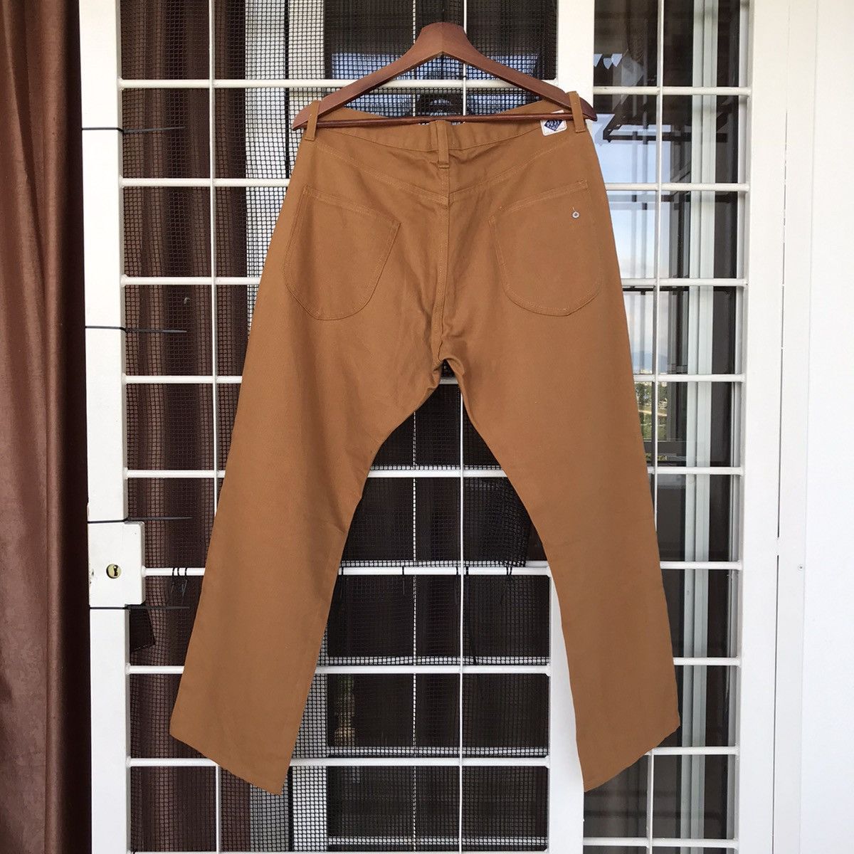 Post Overalls Post Overalls Khaki Cotton Canvas Pants Size US 36 / EU 52 - 20 Thumbnail