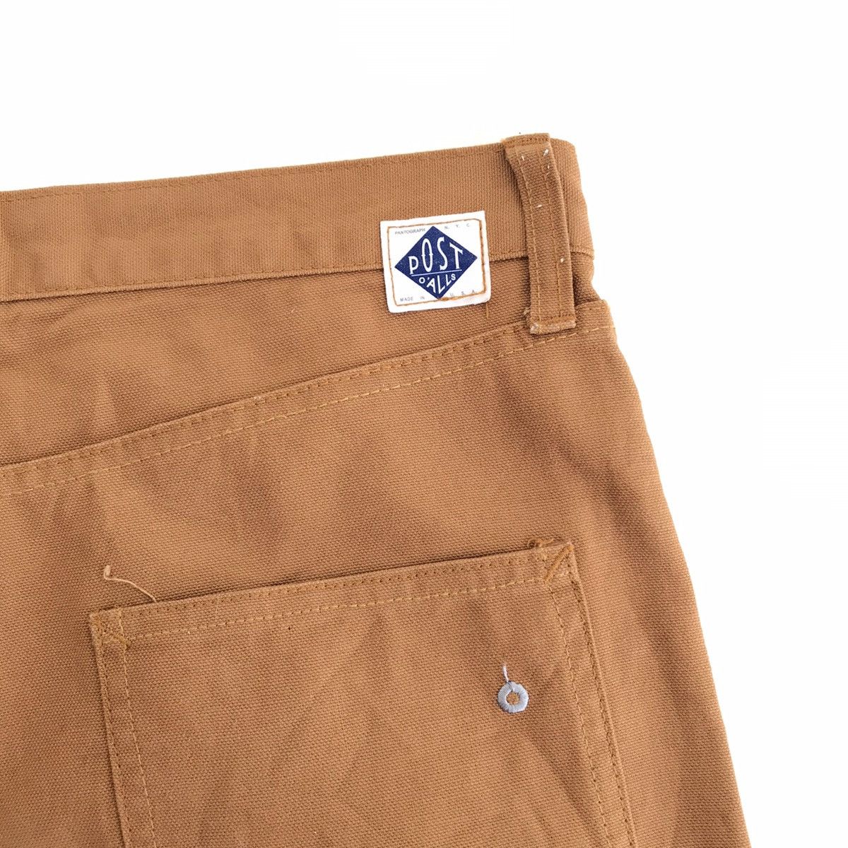 Post Overalls Post Overalls Khaki Cotton Canvas Pants Size US 36 / EU 52 - 11 Thumbnail