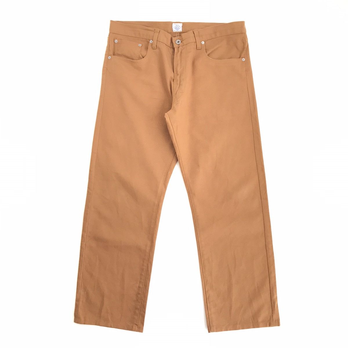 Post Overalls Post Overalls Khaki Cotton Canvas Pants Size US 36 / EU 52 - 14 Thumbnail