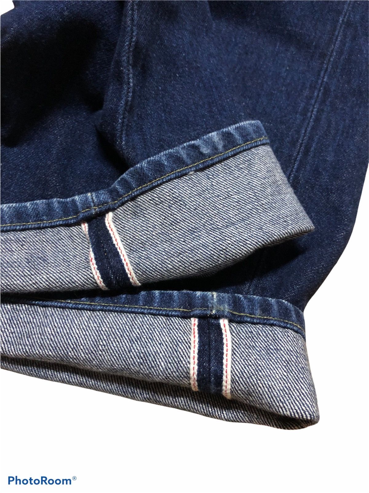 Hypebeast WIDE LEG SELVEDGE JAPANESSE BRAND DENIM Size US 34 / EU 50 - 6 Thumbnail