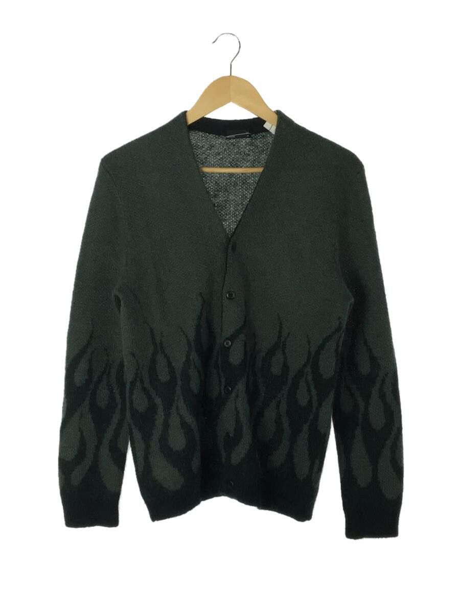 Lad Musician Mohair Flame Knit Cardigan | Grailed