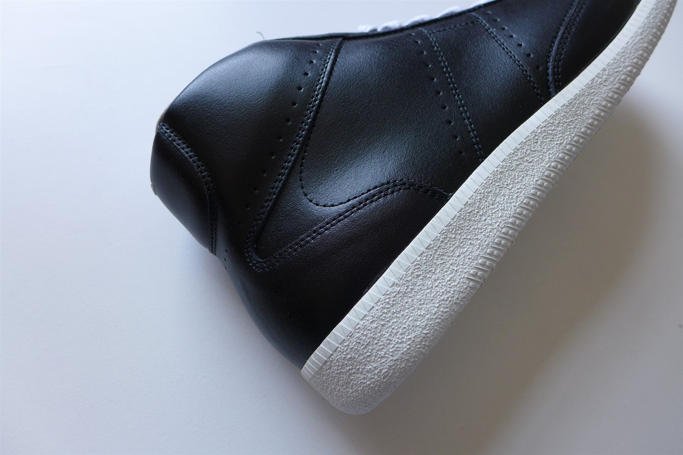 Maison Margiela Margiela Ace Mid Sneakers - Black Calf Leather Size US 10 / EU 43 - 6 Thumbnail