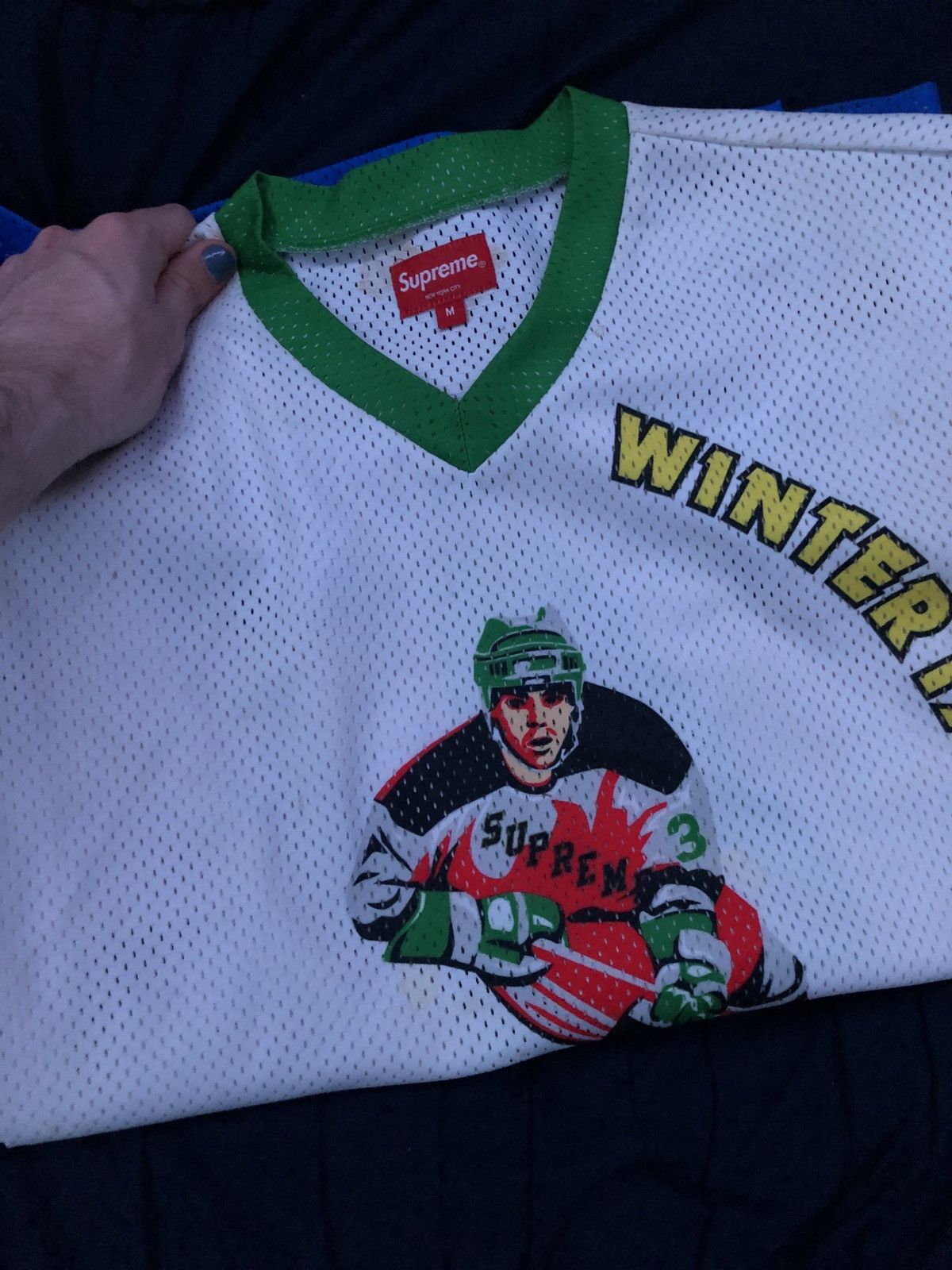 Supreme Crossover Hockey Jersey White