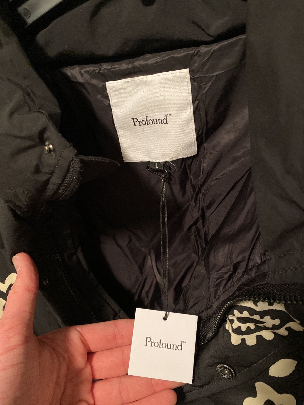 Profound Aesthetic Profound Paisley Puffer Jacket | Grailed