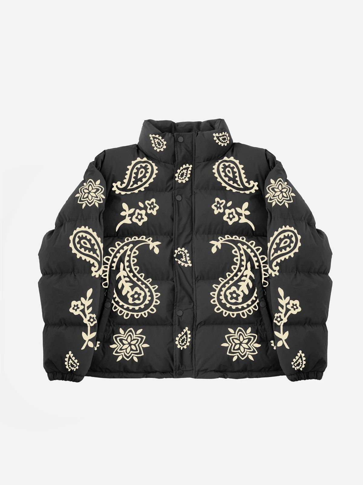 【値下げ】Profound PufferJacket Multi Paisley