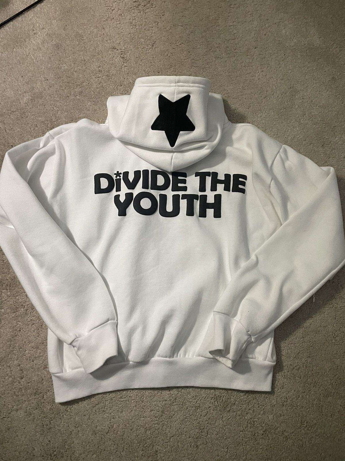 Streetwear Divide The Youth White Zip Up Hoodie Size US M / EU 48-50 / 2 - 3 Thumbnail