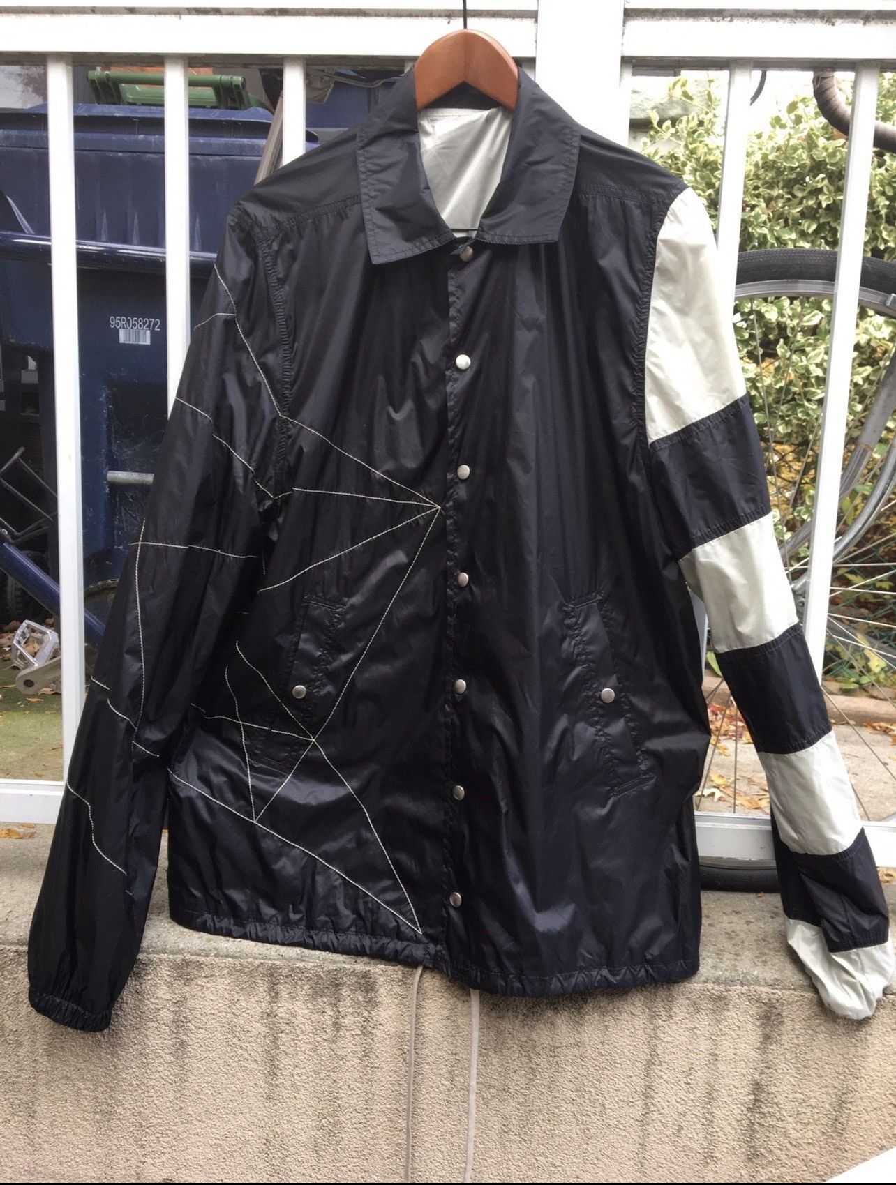 Rick Owens Rick Owens S/S19 Babel Black Shirtbag Jacket | Grailed