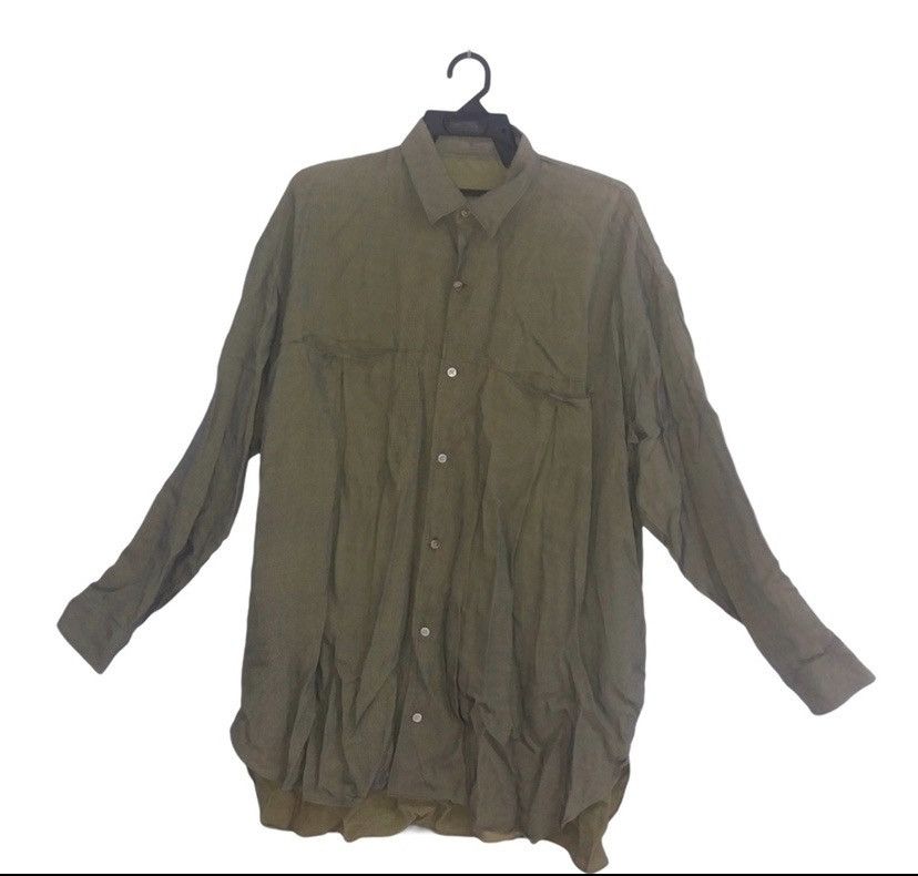 Yohji Yamamoto RARE Y’s FOR MEN OVERSIZED SHIRT Size US XL / EU 56 / 4 - 1 Thumbnail