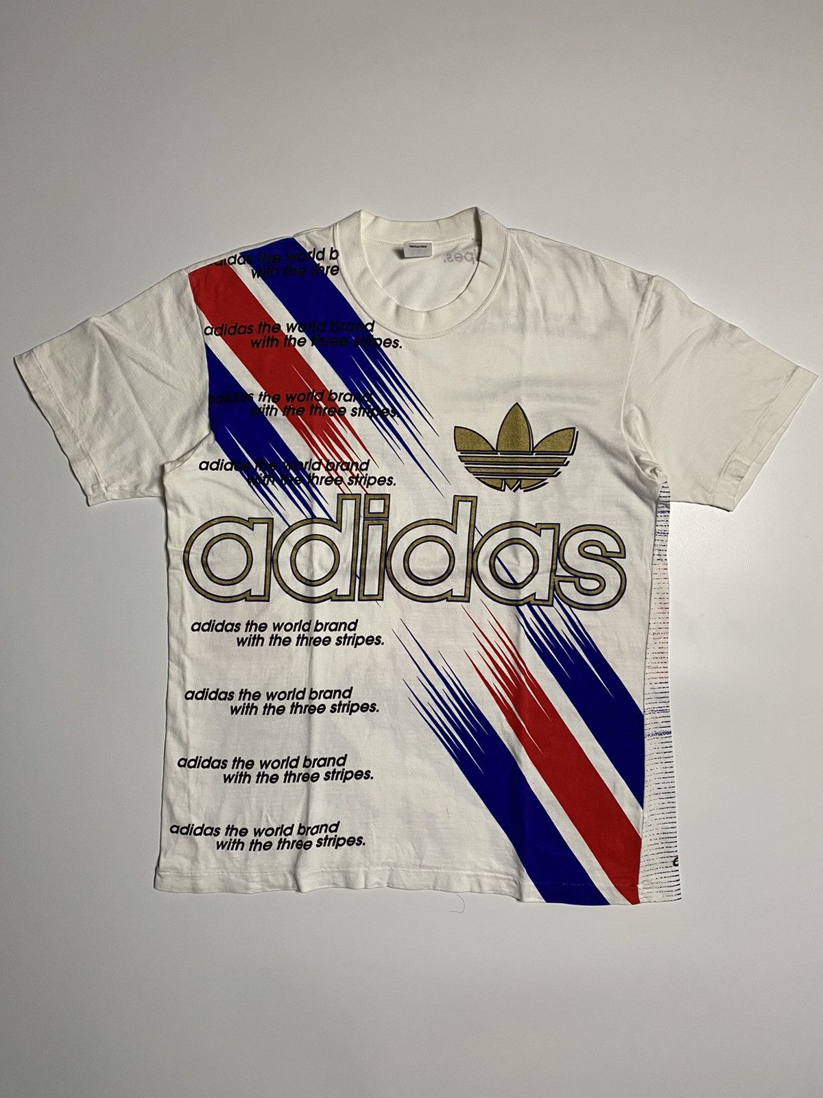 adidas the world brand with the three stripes