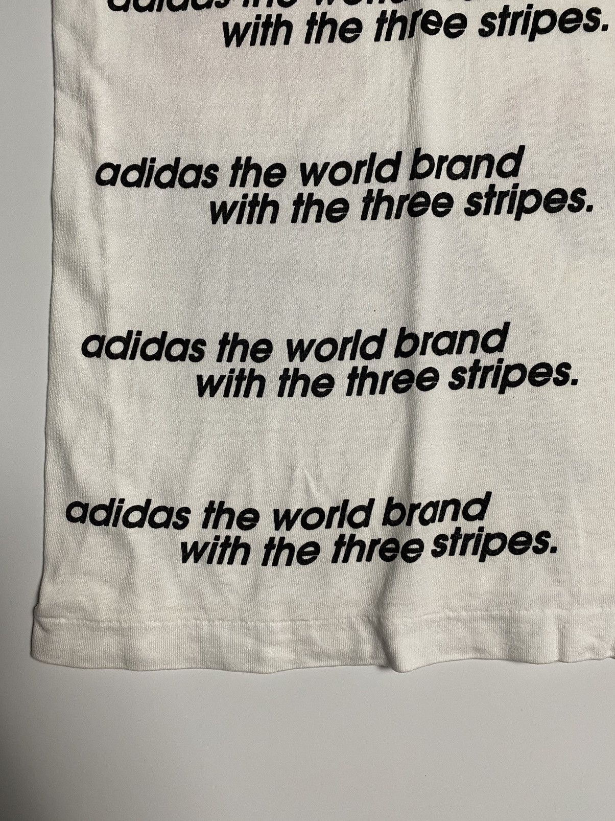 Adidas × Vintage adidas the world brand with the three stripes Size US L / EU 52-54 / 3 - 6 Thumbnail