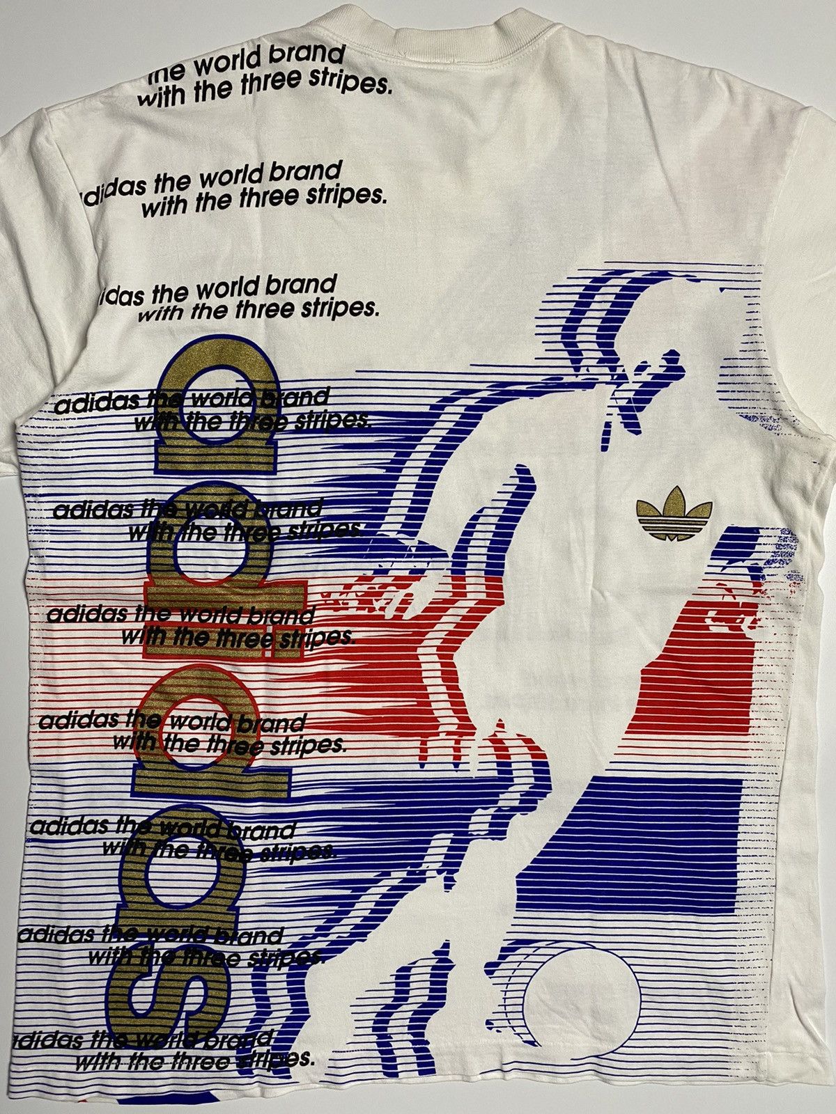 Adidas × Vintage adidas the world brand with the three stripes Size US L / EU 52-54 / 3 - 4 Thumbnail