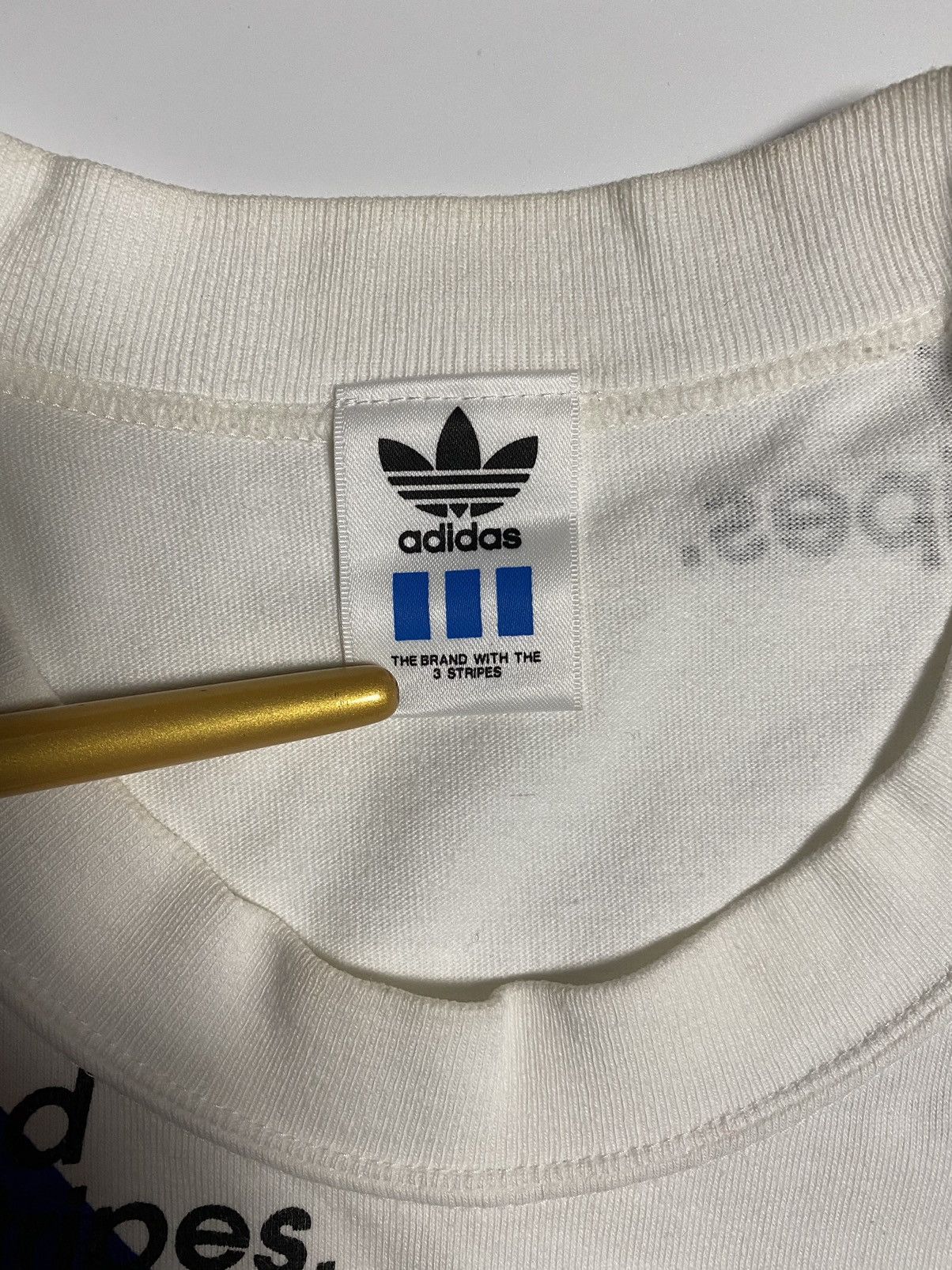 Adidas × Vintage adidas the world brand with the three stripes Size US L / EU 52-54 / 3 - 7 Thumbnail