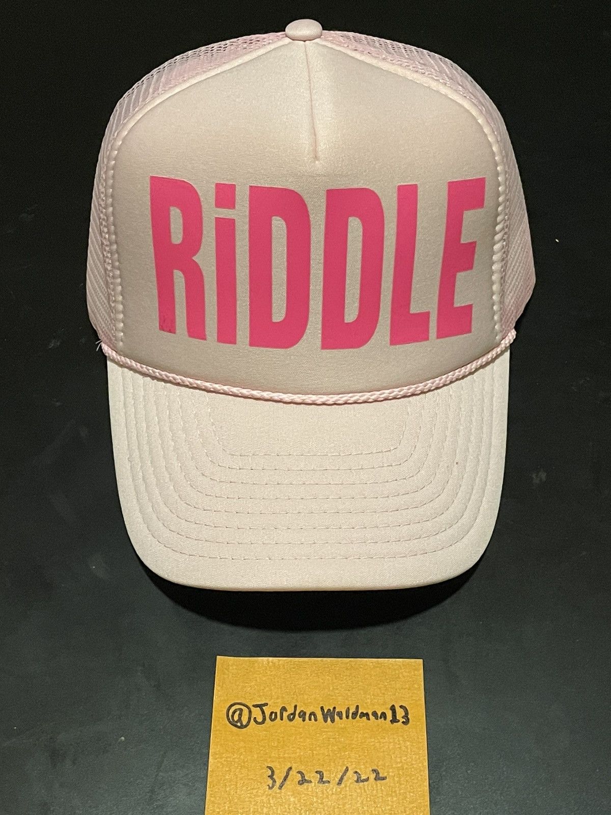 Antony Riddle ANTONY RiDDLE Trucker Hat | Grailed