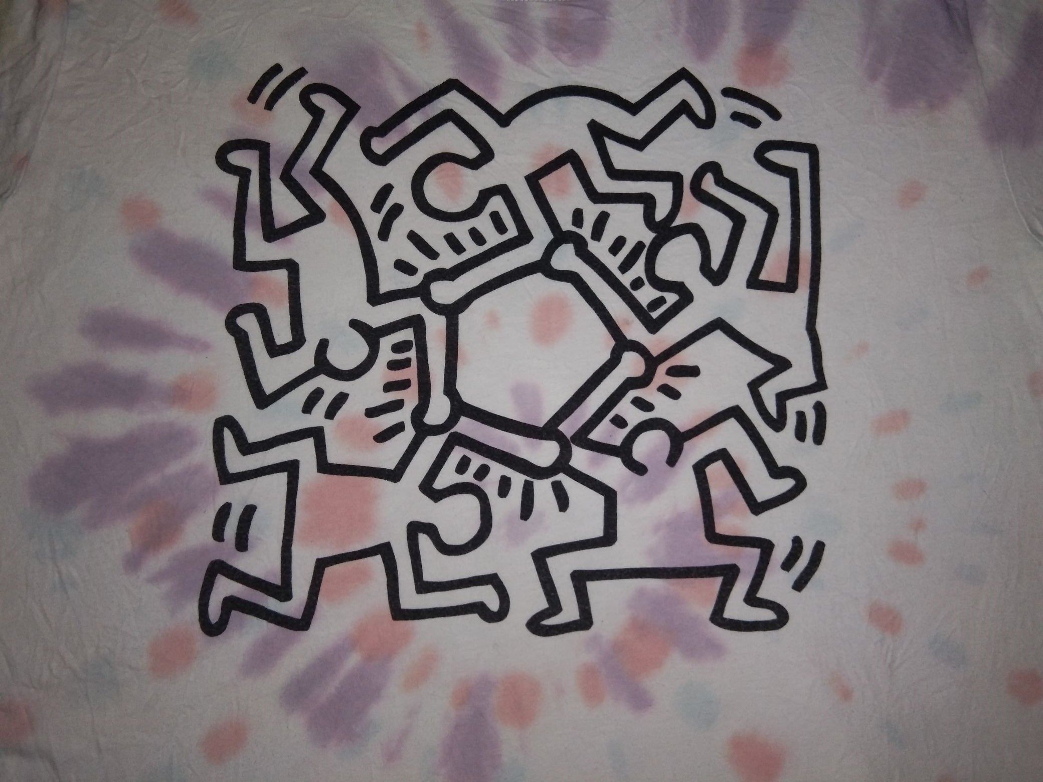 Keith Haring Keith Haring Tiedye tshirt Pop Art designer creative Size US L / EU 52-54 / 3 - 1 Thumbnail