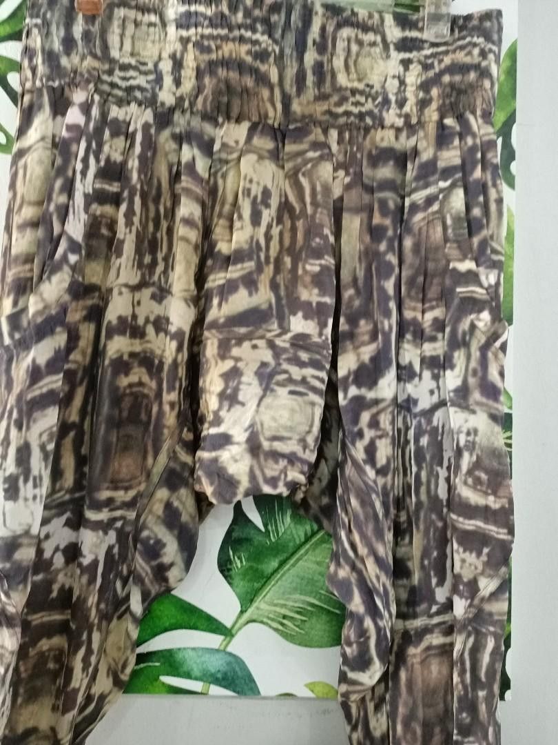 Designer Best Offer🔥 Camilla and Marc Tortoise Shell Kari Pants Size US 33 - 2 Thumbnail