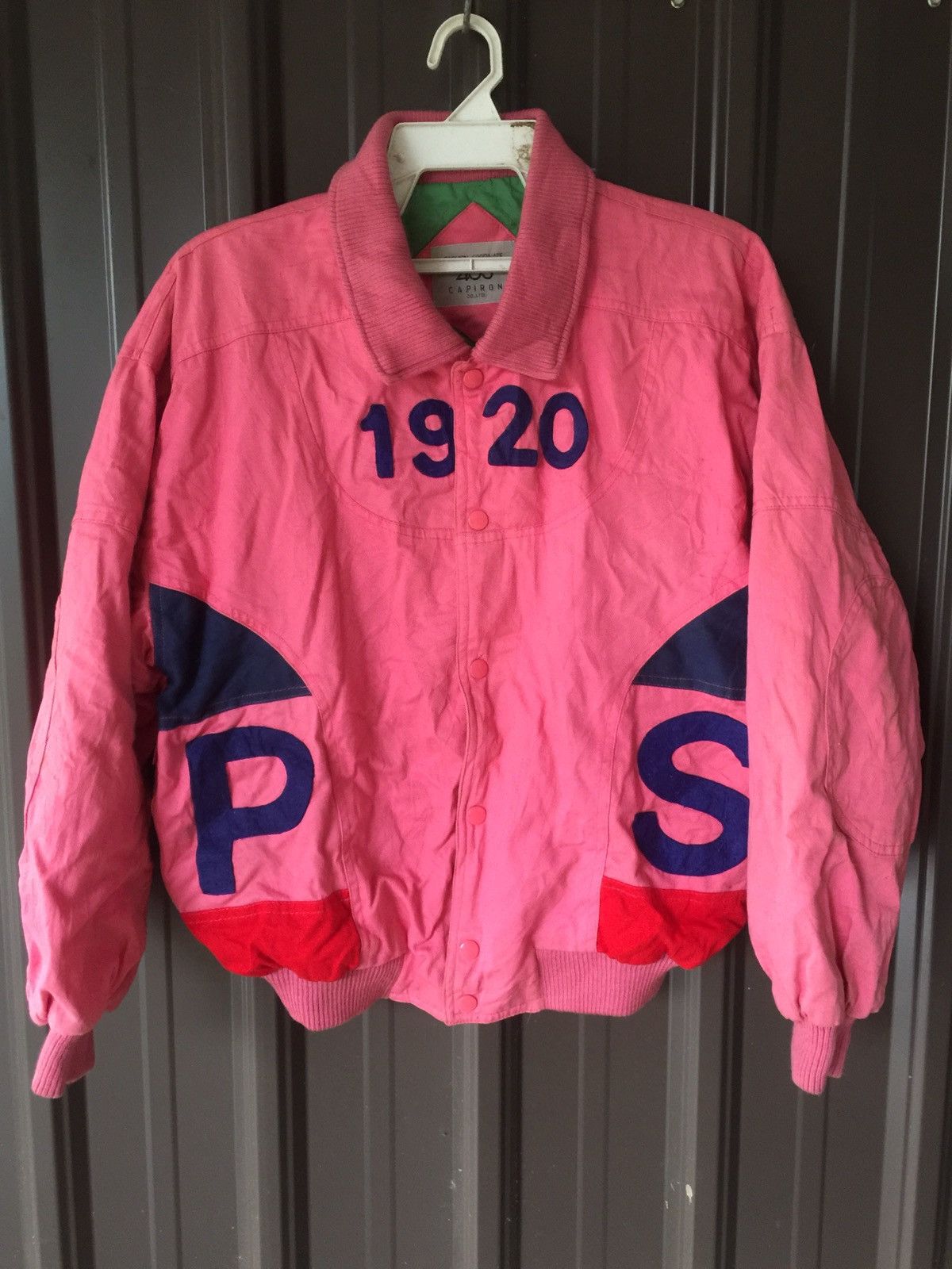 image of Designer Capiron “Twilight” Nice Design Jacket in Pink, Men's (Size Medium)