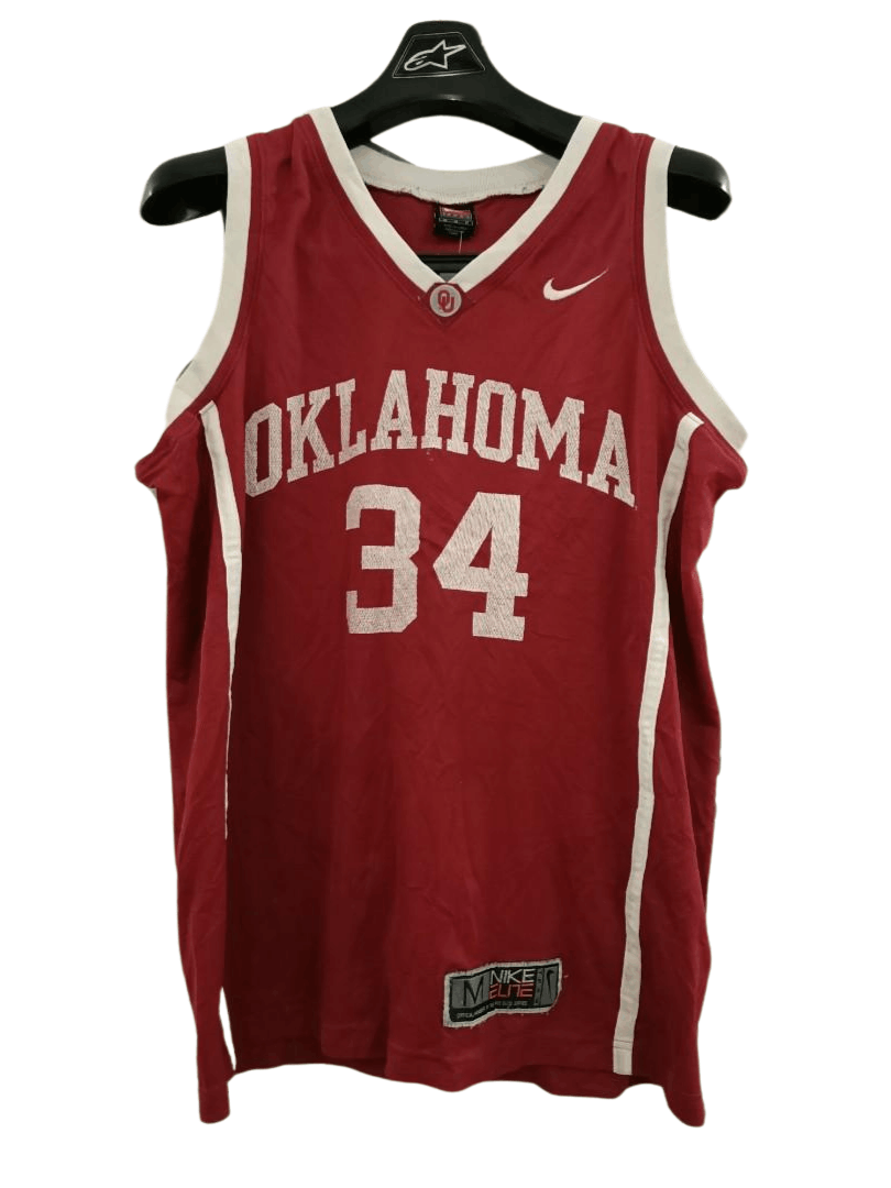 Vintage Nike Oklahoma 34 Basketball Jersey