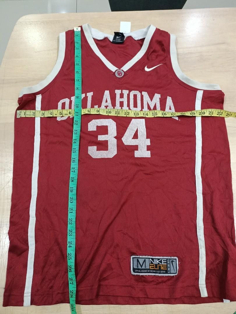 Nike × Vintage Vintage Nike Oklahoma 34 Basketball Jersey Size US M / EU 48-50 / 2 - 10 Thumbnail