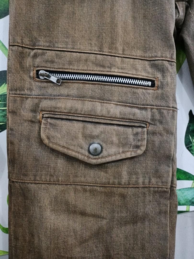 Patrick Cox Patrick Cox Wannabe Bondage Denim Cargopants Size US 33 - 5 Thumbnail