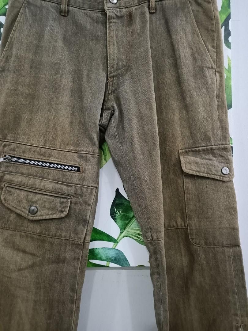 Patrick Cox Patrick Cox Wannabe Bondage Denim Cargopants Size US 33 - 2 Thumbnail
