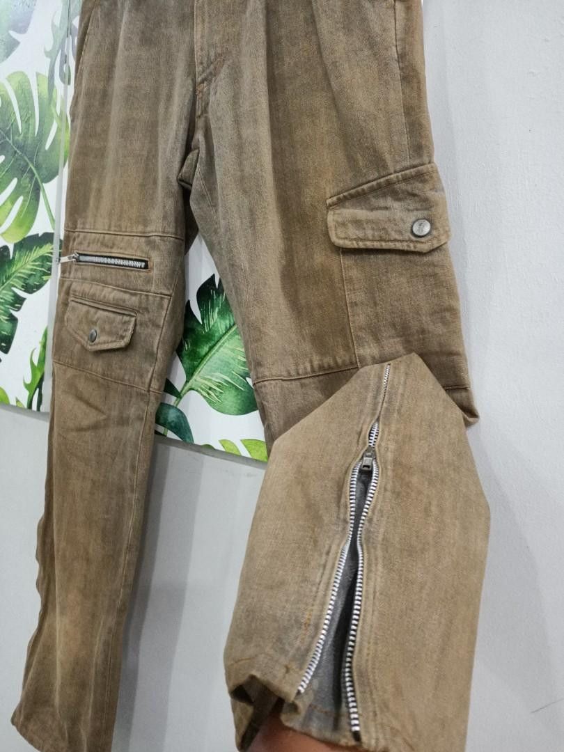 Patrick Cox Patrick Cox Wannabe Bondage Denim Cargopants Size US 33 - 4 Thumbnail